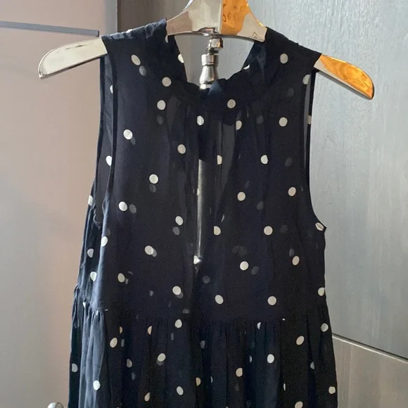 asceno black polka dot dress Under The Pagoda Maxi Dress main image 1